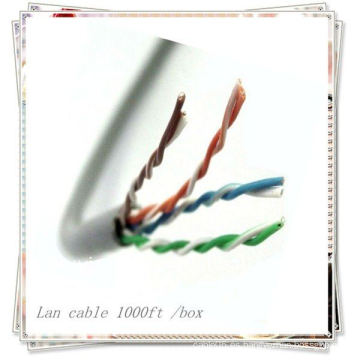 NUEVO PREMIUM Cable LAN de alta velocidad cat5e 1000ft por caja